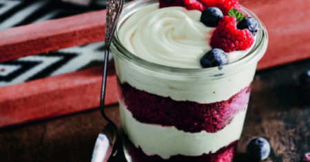 Bolo de Pote de Frutas Vermelhas | Famoso e Delicioso