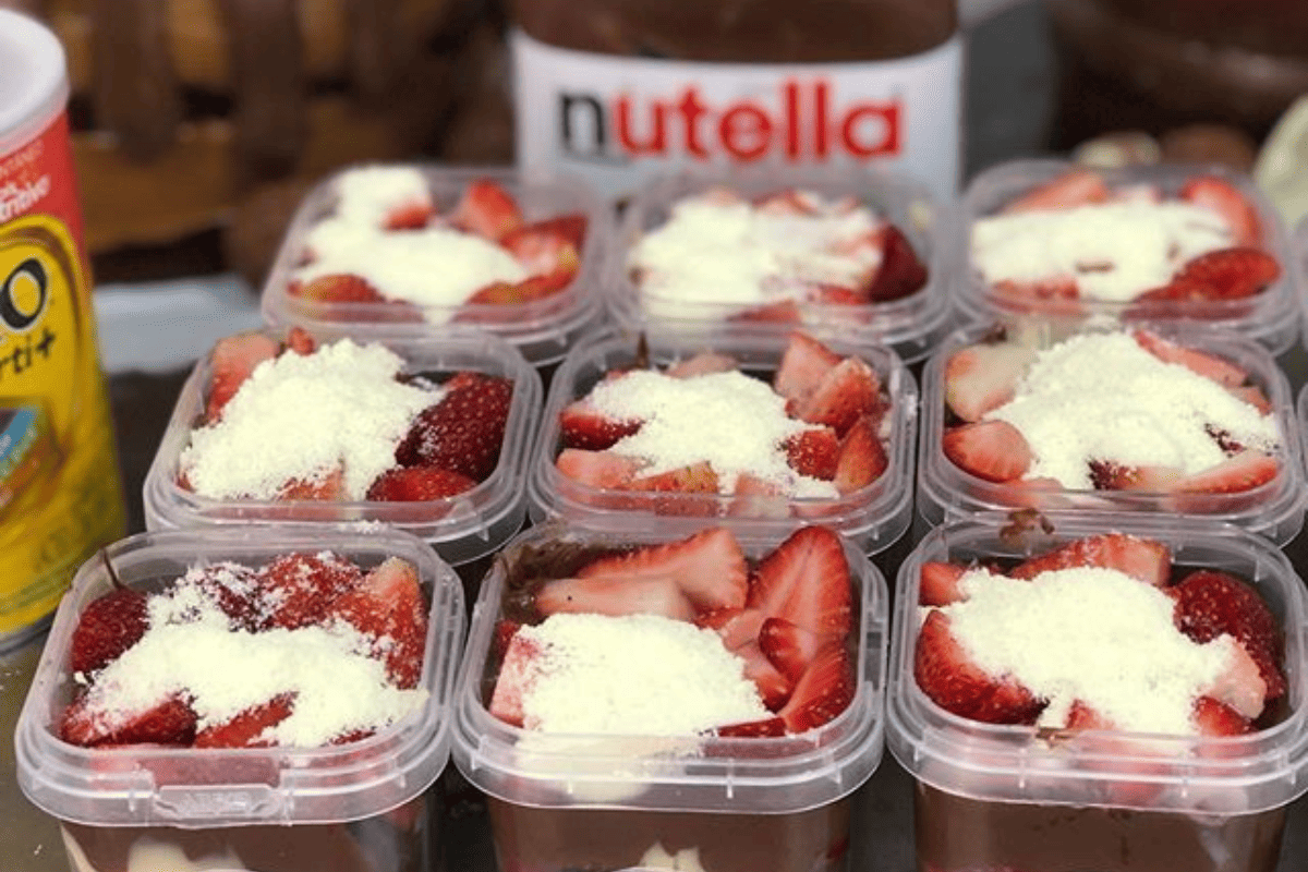 Bolo de Pote de Nutella
