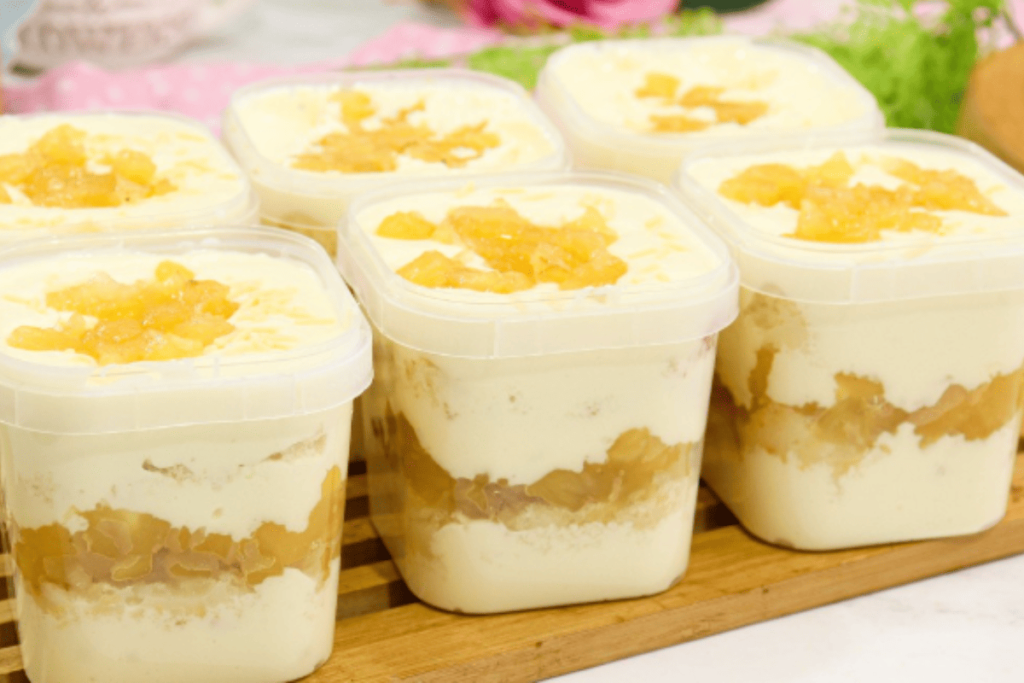 Bolo de Pote de Abacaxi
