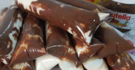 Receita Geladinho de Ninho com Nutella | Delicioso